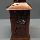 Homemory Mushroom Solar Lanterns Outdoor Waterproof, Birthday Gifts for Women Mom Grandma, LED Metal Decoration for Outside, Yard, Backyard, Porch, Lawn