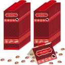 Qualirey 24 Pack Bed Bug Traps, Non Toxic Bedbug Detector for Bed Legs, Bedbug Interceptors Attracts Bedbugs, Early Detection Glue Traps, Indoor Bug Control for Home Travel(Red,Triangle)
