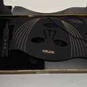 INTEO Red Light Therapy for Face, 3 Modes Portable Led Face Mask Light Therapy with Remote, Near-infrared 850 Red Light Mask with Timing Function, Led Light Therapy At Home 180 LED Beads (Black Golden)