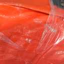 HOMEST Christmas Tree Storage Bag, Fits for 7.5-9 ft Xmas Artificials, Zippered Bag with Reinforced Carrying Handles and Wheels, Red (Bag Only)