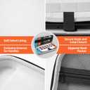 CloudValley Large Storage Carrying Case for Nintendo Switch 2, Portable Hard Shell Carrying EVA Travel Game Bag with 10 Game Cartridges for Console, Joy-Con, Games, Accessories, Gray