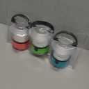 Dorcy 41-3019 4 LED Mini Lantern with Hanging Hooks and Batteries, Assorted Colors, clear (Pack of 3), Green