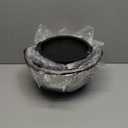 Mixing Bowls with Airtight Lids, Stainless Steel Mixing Bowl Set with 3 Metal Nesting Bowls, Colander & Grater, Non-Slip Bottoms, Size 1.5, 2.5, 5 QT, Great for Mixing & Serving, Black