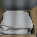 5 Pack White Woven Storage Baskets for Shelves, Decorative Basket Organizer Storage Bins for Toys, Books, Clothes, Closet, Nursery, Bathroom  Cotton Rope Shelf Baskets for Organizing and Decor