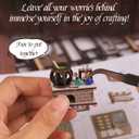 DIY Book Nook Kit - Magic 3D Wooden Booknook Bookshelf Decor with LED Lights, Enchanted Magic Miniature House Dollhouse Building Set, Creative Craft Gift for Adults, Teens & Book Lovers