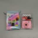 Kids Camera Gifts for Girls Boys - Christmas Birthday Xmas Gift for Girl Boy Age 3 4 5 6 7 8 9 10 11 12 Year Old - Instant Print Digital Toys Ages 3-5 6-8 8-12 Years Olds - Toddler Learning Kid Toy (Pink)