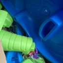 Step2 Rain Showers Splash Pond Water Table, Kids Water and Sand Activity Sensory Playset, Summer Outdoor Toys, 13 Piece Water Toy Accessories, For Toddlers 1.5+ Years Old, Blue & Green