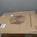 15 Panels Decorative Garden Fence with Gate - 32 in (H) x 35.4 ft (L) No Dig Dog Fence Outdoor for Yard, Rustproof Tall Garden Fencecing Panels, Animal Barrier Suitable for Yard Border, Patio