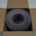 Flexible Baseboard Molding Trim 4 Inch x 20 Feet Self-Adhesive Vinyl Wall Base Peel and Stick Cove Base Rubber Wall Moulding Trim (Wood Grain Light Gray)