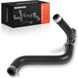 A-Premium Lower HVAC Heater Hose Pipe Line Assembly with Clamps & Protective Sleeve Attached Compatible with Ford Fusion & Lincoln MKZ, 2013-2020, 2.0L