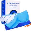 Heated Eye Mask | Moist Heat Eye Compress Relief for Dry Eyes, Imitated, Pink Eyes | Microwave Activated Dry Eye Therapy Mask