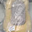 Orthopedic Dog Bed for Small Dogs Breeds, High Density Egg Crate Foam Dog Sofa Beds,Oval Kennel Bed, Pet Couch Bed with Four Sided Bolster, Removable Washable Cover& Non-Slip Bottom (25"L x 21"W x 5.5"Th, Gray)