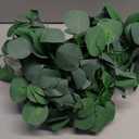 CQURE 8Pcs Eucalyptus Garland,Artificial Eucalyptus Leaves Table Greenery Garland Wreath Spring Vines for Wedding Party Table Bedroom Wall Room Decor