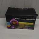 Fussion 200ft Permanent Outdoor Lights for House, 2025 Smart RGB LED Outside Lights with APP Remote Control, IP67 Waterproof Eternity Eaves Lighting for Christmas, Halloween, Holiday, Party, Daily