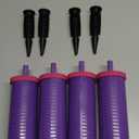 Balloon Pump Hand Held, Inflator Air Pump for Balloons - 2Way Dual Action, 2Pack: Friends can Help - Easy to Use, Sturdy Ballon Inflator Pump