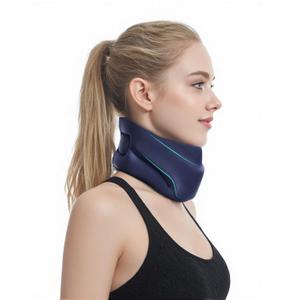 Neck Brace for Sleeping - Cervical Collar Relief Neck Pain and Neck Support Soft Foam Wraps Keep Vertebrae Stable for Relief of Cervical Spine Pressure for Women & Men Blue Small Size