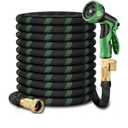 100 ft Garden Hose,2026 New Improved Lightweight All-Weather Water Hoses, Ultra Durable and Flexible Garden Hose with 10-Function Spray Nozzle, Leak-Free Connections Garden Hose for Yard, Lawn,Outdoor