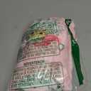 Christmas Santa Claus Throw Blankets, Xmas Tree Soft Anti Pilling Flannel Blanket, Winter Snowflake Decorative Lightweight Pink Blanket, 30x40 Inches Sofa Fleece Blanket