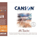 Canson - Mi-Teintes - Pastel Paper Pad - Assorted Colours - 12x16"