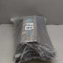 Neck Pillow for Sleeping, Travel Pillow, Camping Pillow, Ergonomic Memory Foam Compressible Medium Firm, Ideal for Home, Bedroom, Office and Camping (Dark Grey, L) (L-21.7x14x4.5/3.5 In)