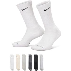 Nike Unisex Adult Everyday Elevated Crew Socks (6-Pack) | Mens and Womens
