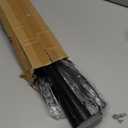 Shower Curtain Rod Adjustable 31-79", Anti-Rust Shower Rod & Spring Tension Shower Rod No Drill, Black Shower Curtain Rod for Bathroom Tension Rod