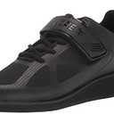 CORE Weightlifting Shoes - Squat Shoes for Powerlifting, Deadlifting, Crosstraining, Olympic Lifting and Gym - Men and Women - Strap and Lace-Up Design with Non-Slip Sole & 0.67" Heel Black 8.5