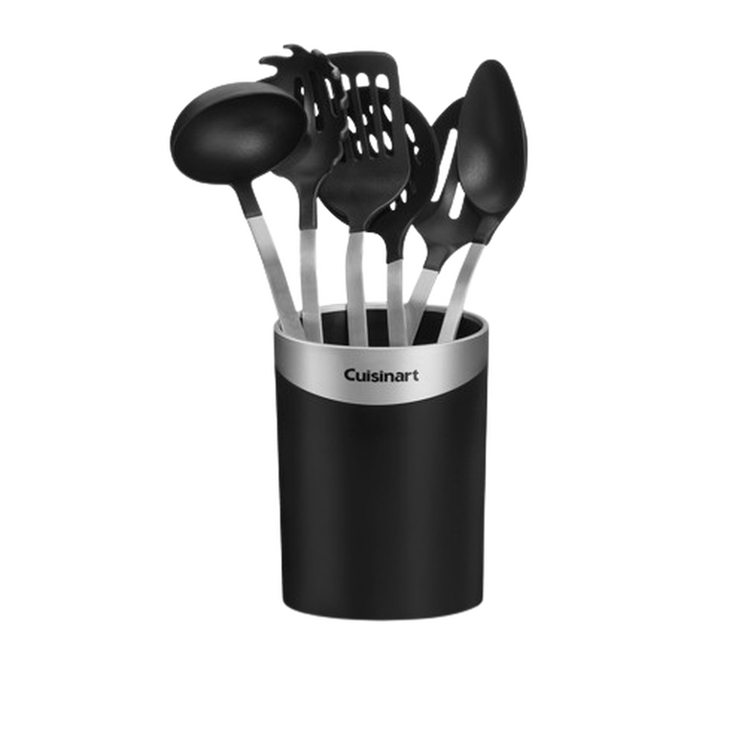 Cuisinart Crock with Barrel Handle Tools (Set of 7)