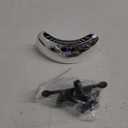 Motorcycle Wide Angle Rearview Mirror for Motorbike Rearview Mirror, Arc Scan Mirror 180 Degree View Motorcycle Windscreen Mount Rear View Mirror