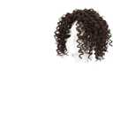 Short Hair Afro Kinky Curly 7Inch Wigs Hair Topper For Synthetic Hair Brown Mixed Wig For Women Party And Daily(1129-8)