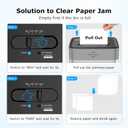 BONSEN 14-Sheet Paper Shredder for Home Office, Heavy Duty Cross Cut Shredder with 5.3 Gal Pullout Bin, Quiet Shredder for CDs/Credit Card/Staple, P-4 Security, Anti-Jam System