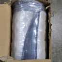 Queen Mattress, 10 Inch Hybrid Mattress in a Box, Medium Firm, Memory Foam and Individual Pocket Springs for Motion Isolation, Comfortable and Pressure Relief, White