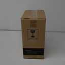 Industrial Semi Flush Mount Ceiling Light, 800 Lumen LED Bulb Included, Seeded Glass Shade Farmhouse Light Fixture for Hallway Corridor Kitchen Bathroom Bedroom Passway