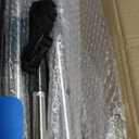 Bed Rails for Elderly Adults Safety, Stainless Steel Bed Assist Rail with Adjustable Side Railings for Seniors Bedside Fall Prevent Grab Bar with Storage Pocket, Fits King Queen Full Twin Bed