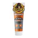 Gorilla Max Strength Construction Adhesive, Clear Glue, 7 Ounce Squeeze Tube (Pack of 1) - Gap Filling and Waterproof