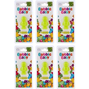BUBBLEBABY 3D/Vent Clip Car Vent Air Freshener and Odour Eliminator - Mint Fragrance Pack of 6