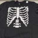 Skeleton | Halloween Costume Rib cage Anatomy T-Shirt, M