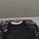 SAMPEEL Sundresses for Women 2025 Spring Summer Beach Tank Dress Vacation Fashion Floral Black (Medium)