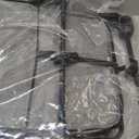 Medium Dog Stroller for Small to Large Dogs 4 Wheels Multi Pet Stroller for 4 Dogs Holds Up to 40lbs, One-Click Folding&Smooth Tires&Sunshade & Storage Basket (Gray, Medium)