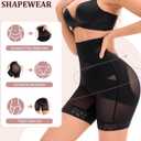 Shapewear Tummy Control Underwear for Women High Waisted Body Shaper Butt Lifting Panties Girdle Under Dress Shorts, XL