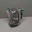 Amazon Basics Electric Kettle with Glass Carafe for Tea and Coffee, BPA-Free, Fast Boiling, Auto Shut-Off, 1.7 Liter, 1500W, Black and Silver (1.8 Quarts)