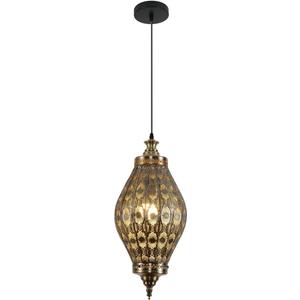 Moroccan Pendant Light, 19.7" Retro Metal Turkish Ceiling Pendant, medium