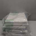 Quelay 6 Pcs Velvet Stackable Jewelry Tray Showcase Display, Jewelry Organizer Tray Bracelet Ring Earring Necklace Organizer Empty Plate for Drawers Countertop (Beige)