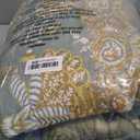 VISIMISI Cotton Bedspread Quilt Sets Reversible Bedding Coverlet Sets,3 Pieces Green Rustic Vintage Paisley Patchwork Bedspread, King Size
