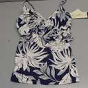 Profile by Gottex Malaya Women’s Tropical Print Tankini Stylish Swim Top with Surplice Neck, Soft Cups, Adjustable Straps 10