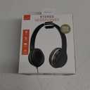 GPX IAH57B Wired Headphones Padded 3-d Accs Swivel Earcups/adjustable Headband