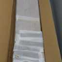 5 Tier Book Shelf,48 inch Long Floating Shelf for Wall,Adjustable Large Bookcase,Wall Mounted Bookshelf for Books/Lego/Plants (Walnut)