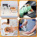 Bencailor 4 Pcs Thanksgiving Kitchen Towels Fall Dish Hand Towels Pumpkin Turkey Tea Washcloths for Thanksgiving Fall Autumn Kitchen Bathroom Decor Gifts(White, Orange,Pumpkin)