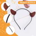 Blue Cookie Monster Costume Set Cookie Monster Cosplay Outfit Tutu Skirt Ear Headband Stickers for Party Dress Up