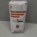 Tool Daily Foam Cannon with Dual Connector Accessory, 1/4 Inch Quick Connector, 5 Pressure Washer Nozzle Tips, 1 Liter